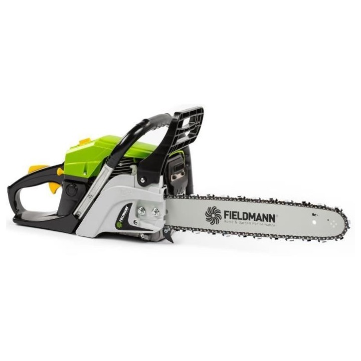 Tronçonneuse thermique - FIELDMANN - 56,5cc - Guide 40 cm - Maintenance facile Tronçonneuse thermique - FIELDMANN - 56,5cc - Guide 40 cm - Maintenance facile