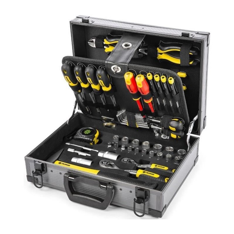 Ensemble d'outils dans un boîtier en métal - Fieldmann - FDG 5021-11 Ensemble d'outils dans un boîtier en métal - Fieldmann - FDG 5021-11