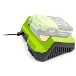 Chargeur rapide - FIELDMANN - Pour batterie 20V - Charge 2Ah en 30 min