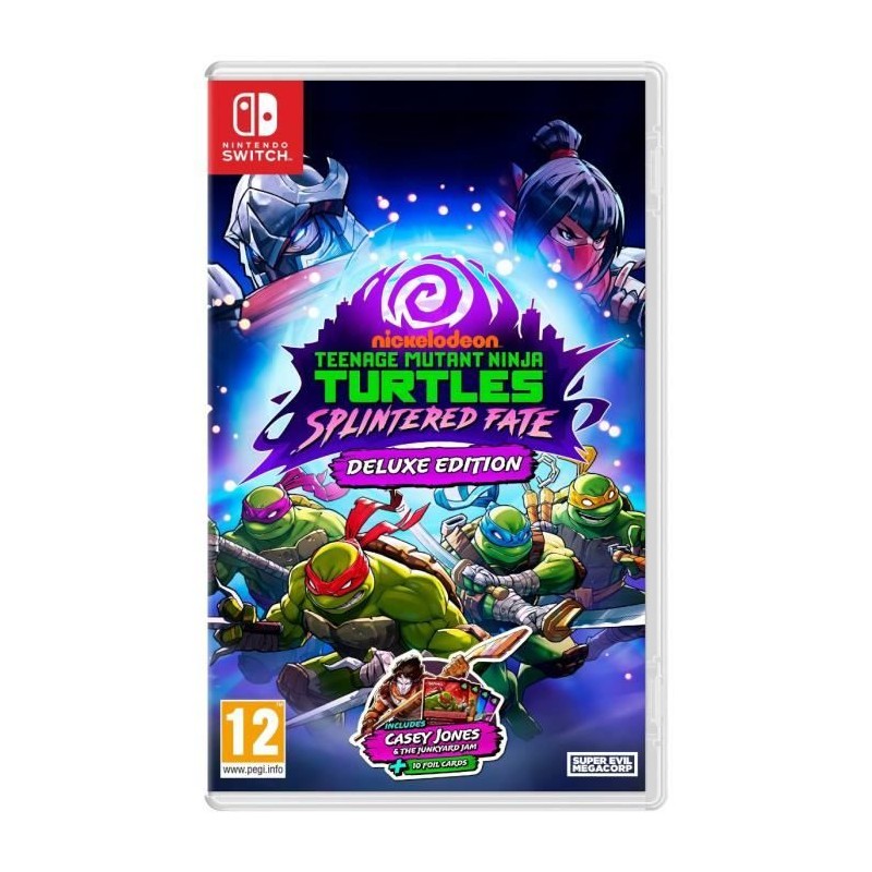 TMNT Splintered Fate - Edition Deluxe - Jeu Nintendo Switch