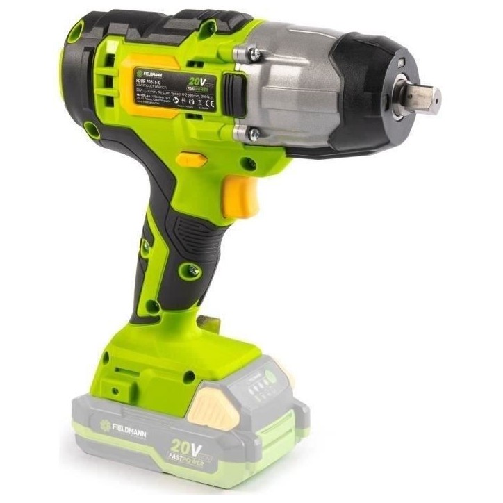 Clé a choc sans fil - FIELDMANN - 20V - 3200 IPM - 300 Nm - Batterie et chargeur non inclus