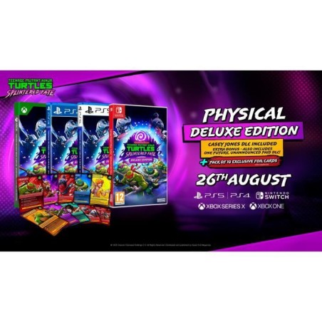 TMNT Splintered Fate - Edition Deluxe - Jeu Nintendo Switch