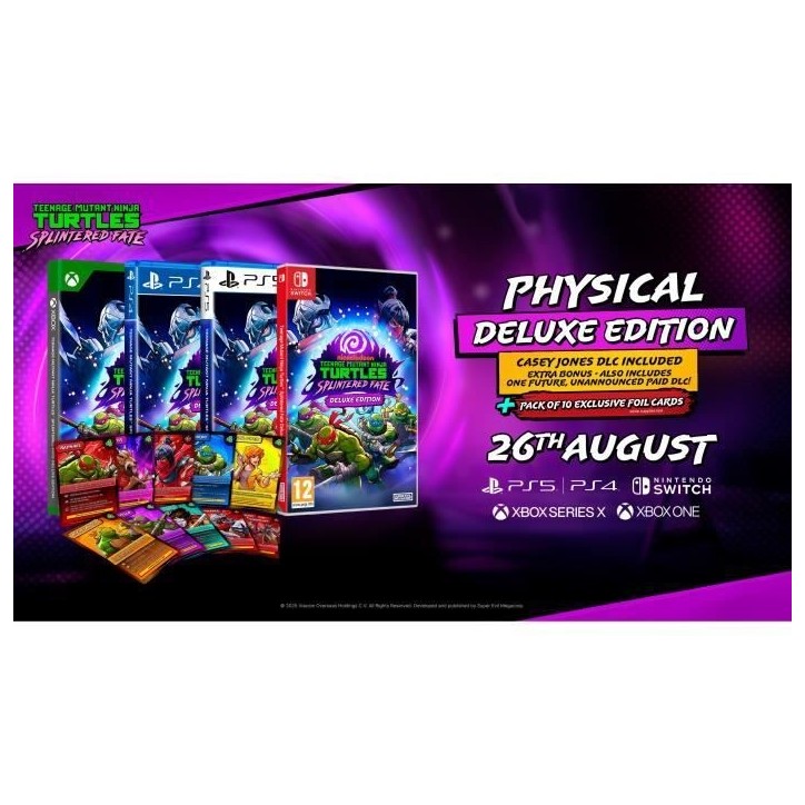 TMNT Splintered Fate - Edition Deluxe - Jeu Nintendo Switch