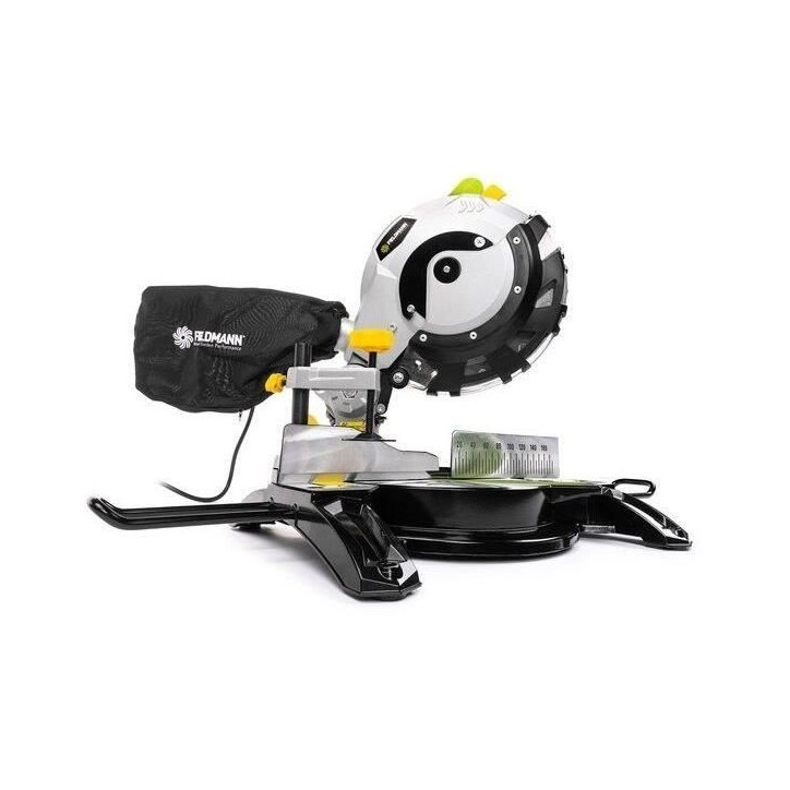 Scie a onglet - FIELDMANN - 1450 W - 210 mm - Bois - Vert Scie a onglet - FIELDMANN - 1450 W - 210 mm - Bois - Vert
