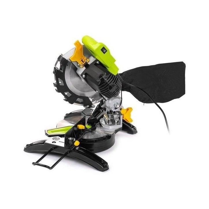 Scie a onglet - FIELDMANN - 1450 W - 210 mm - Bois - Vert Scie a onglet - FIELDMANN - 1450 W - 210 mm - Bois - Vert