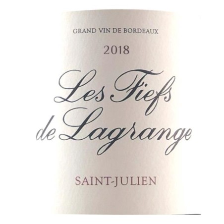 Les Fiefs de Lagrange 2019 Saint Julien - Vin rouge de Bordeaux