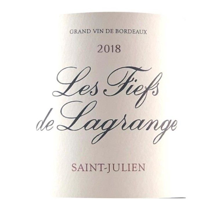 Les Fiefs de Lagrange 2019 Saint Julien - Vin rouge de Bordeaux
