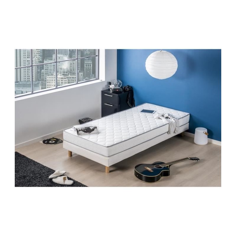 Matelas 90 x 200 DEKO DREAM - Epaisseur 16 cm - Mousse - Confort ferme Matelas 90 x 200 DEKO DREAM - Epaisseur 16 cm - Mousse - Confort ferme