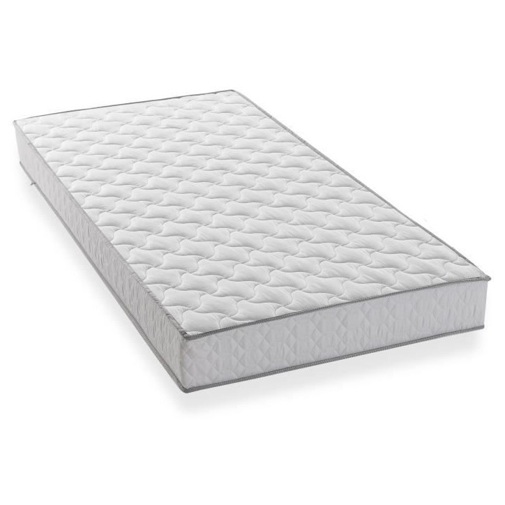 Matelas 90 x 200 DEKO DREAM - Epaisseur 16 cm - Mousse - Confort ferme - KIVA Matelas 90 x 200 DEKO DREAM - Epaisseur 16 cm - Mousse - Confort ferme - KIVA