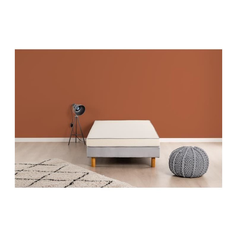 Matelas mousse 90 x 190 cm - DEKO DREAM Huopa - Mousse - Confort ferme Matelas mousse 90 x 190 cm - DEKO DREAM Huopa - Mousse - Confort ferme