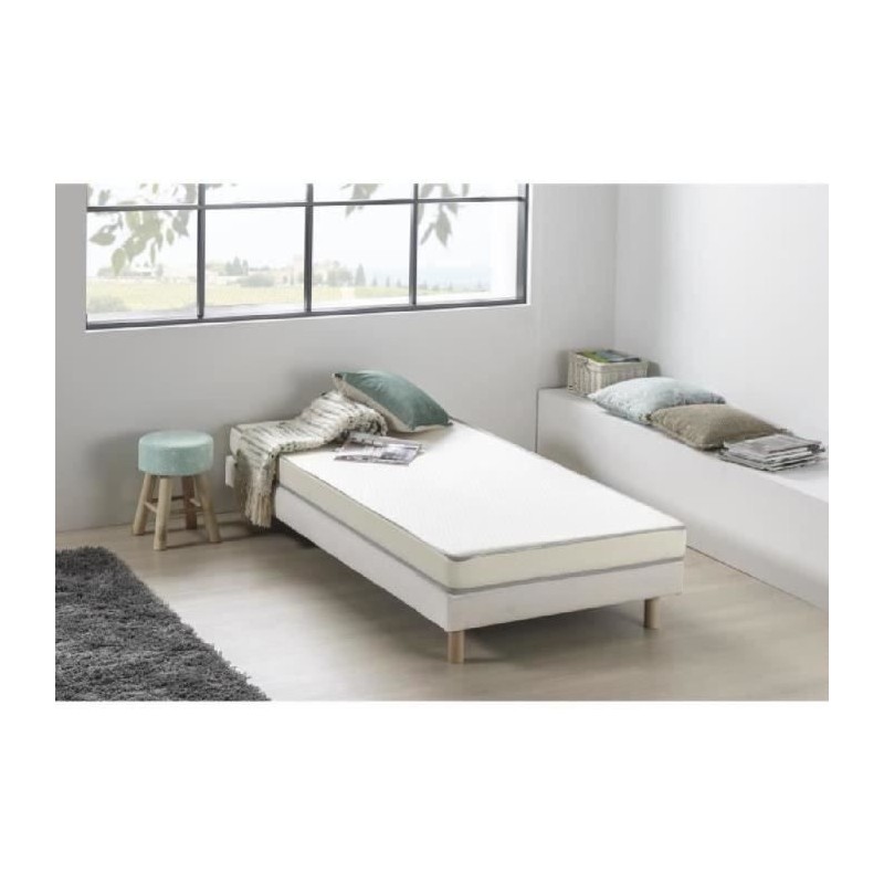 Matelas mousse 90 x 200 cm - DEKO DREAM Kietoa - Confort ferme - Epais Matelas mousse 90 x 200 cm - DEKO DREAM Kietoa - Confort ferme - Epais