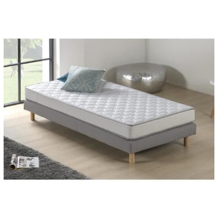 Matelas 70x140 cm HAHTUVA - Mousse - Ferme - 14 cm - 5 zones - DEKO DREAM Matelas 70x140 cm HAHTUVA - Mousse - Ferme - 14 cm - 5 zones - DEKO DREAM