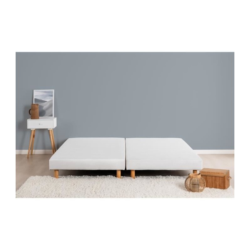 DEKO DREAM Rakenne - Sommiers tapissiers a lattes x 2 - 180 x 200 - Bo DEKO DREAM Rakenne - Sommiers tapissiers a lattes x 2 - 180 x 200 - Bo