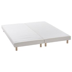 DEKO DREAM Rakenne - Sommiers tapissiers a lattes x 2 - 180 x 200 - Bo