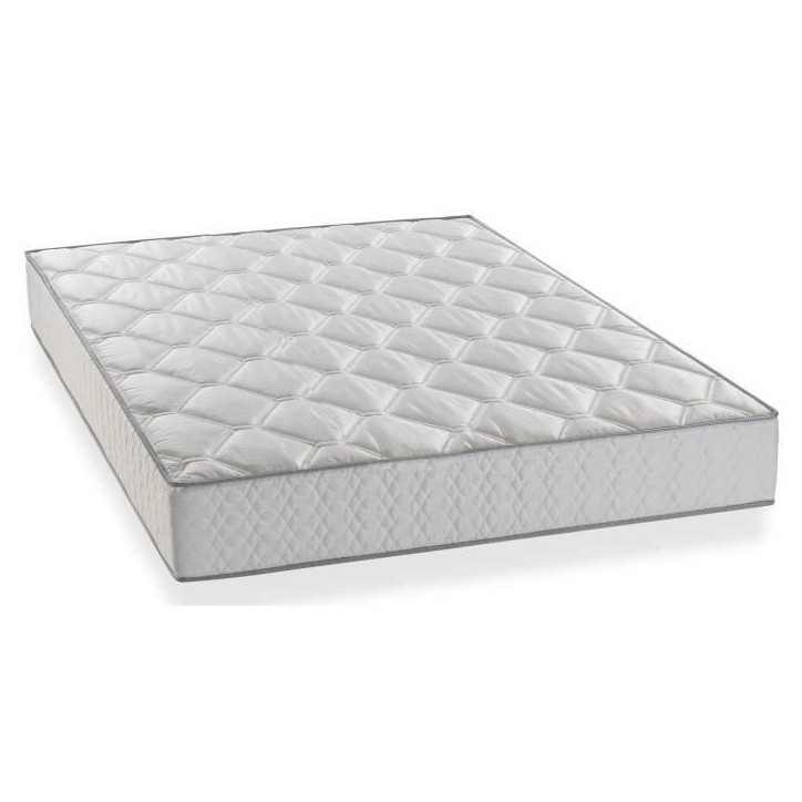 Ensemble Matelas ressorts + Sommier tapissier 140 x 190 cm - Confort équilibré - Epaisseur 23 cm - DEKO DREAM Hyvyys Ensemble Matelas ressorts + Sommier tapissier 140 x 190 cm - Confort équilibré - Epaisseur 23 cm - DEKO DREAM Hyvyys