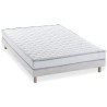 Ensemble matelas + sommier 140 x 190cm - Mousse a mémoire de forme -