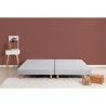 DEKO DREAM Rakenne Sommiers tapissiers a lattes 2x80x200 - Bois massif