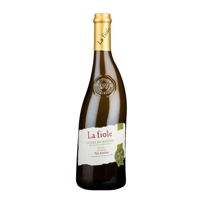 La Fiole 2023 Côtes du Rhône - Vin blanc de la Vallée du Rhône La Fiole 2023 Côtes du Rhône - Vin blanc de la Vallée du Rhône