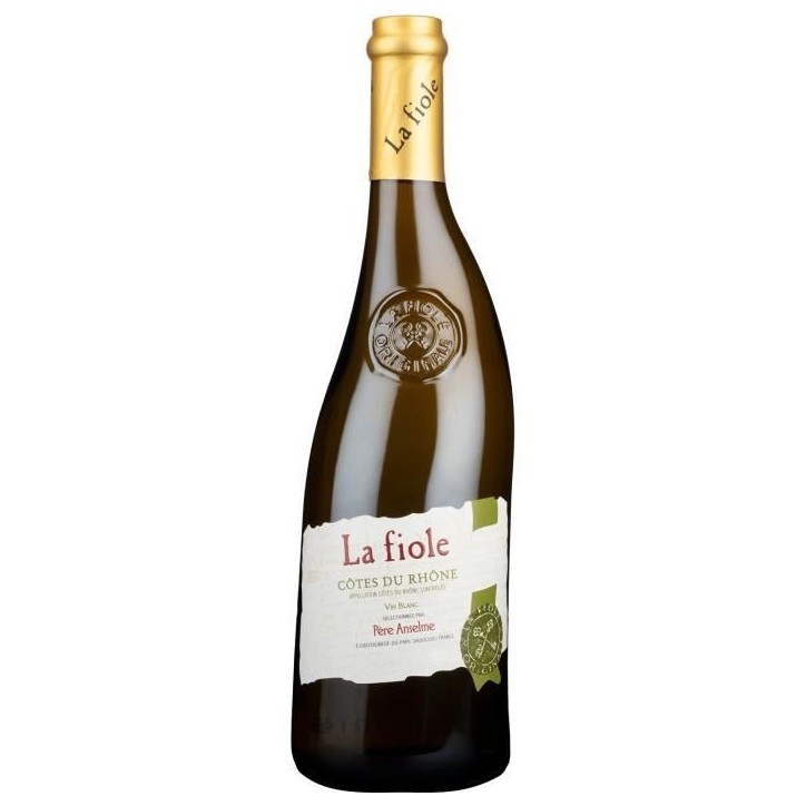 La Fiole 2023 Côtes du Rhône - Vin blanc de la Vallée du Rhône