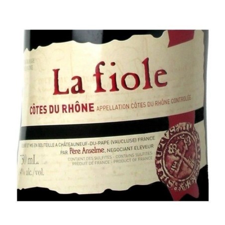La Fiole Côtes du Rhône - Vin rouge des Côtes du Rhône 2022