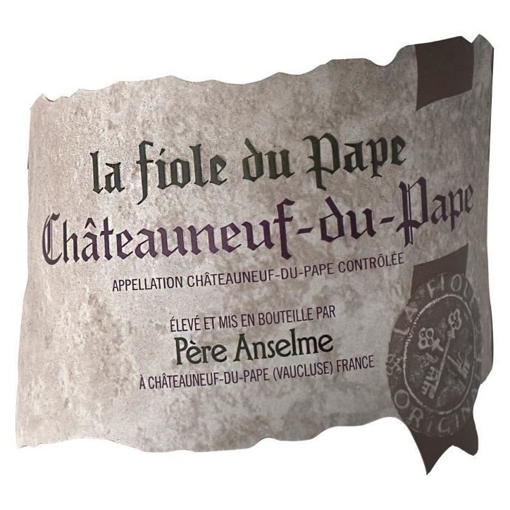 La Fiole du Pape Châteauneuf du Pape - Vin rouge de la Vallée du Rhône