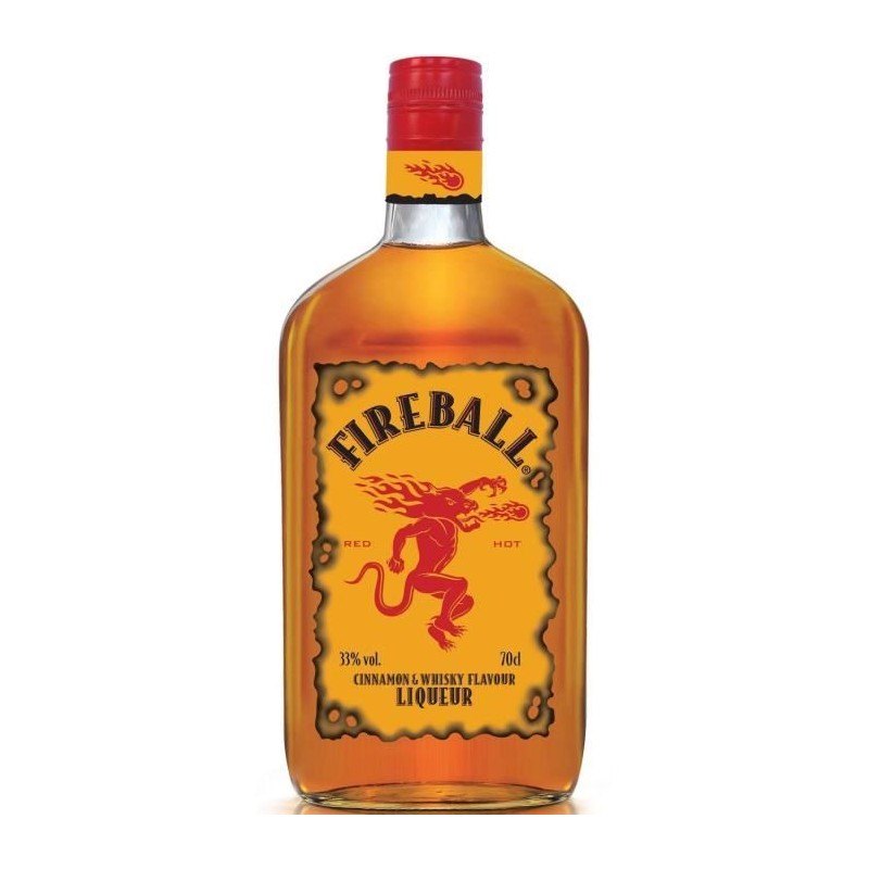 Fireball - Liqueur de Whisky - 33,0 % Vol. - 70cl Fireball - Liqueur de Whisky - 33,0 % Vol. - 70cl