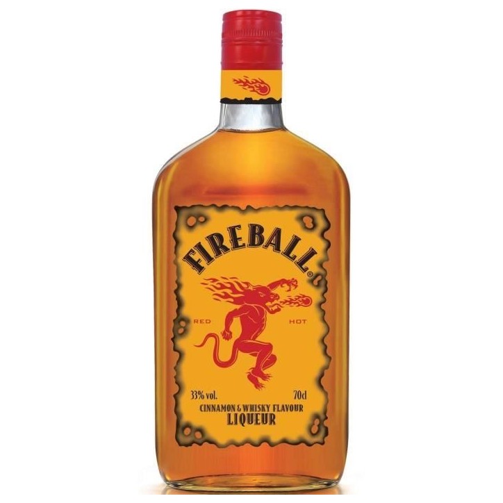 Fireball - Liqueur de Whisky - 33,0 % Vol. - 70cl