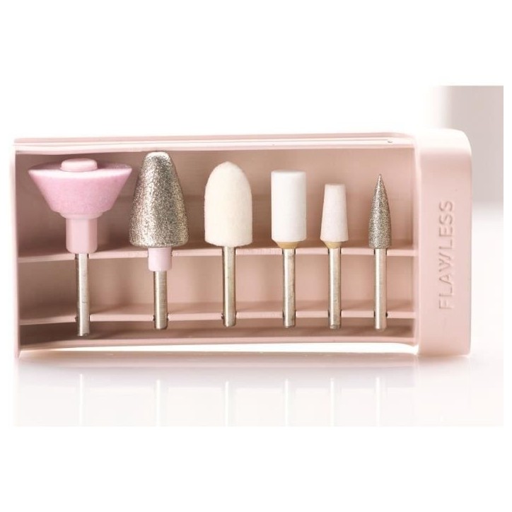Finishing Touch Flawless Salon Nails - Lime a Ongles Électrique - Kit Manucure Professionnel pour Expérience de Manucure a Dom Finishing Touch Flawless Salon Nails - Lime a Ongles Électrique - Kit Manucure Professionnel pour Expérience de Manucure a Dom