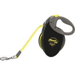 Laisse enrouleur Flexi Neon Giant - FLEXI - GT3-210-S-NEO-12 - Noir et
