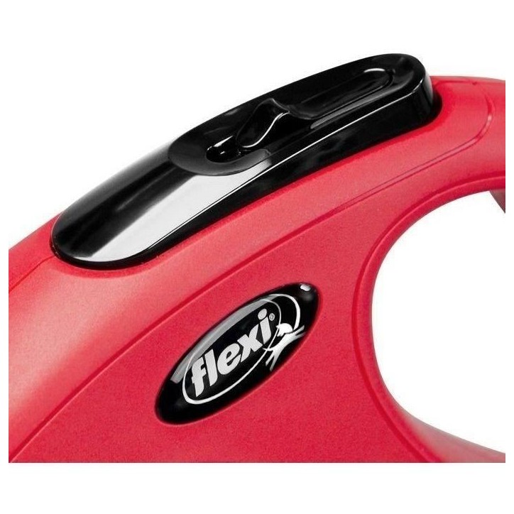 Laisse New Classic S Cord 8 m red Flexi CL10C8-251-R-20