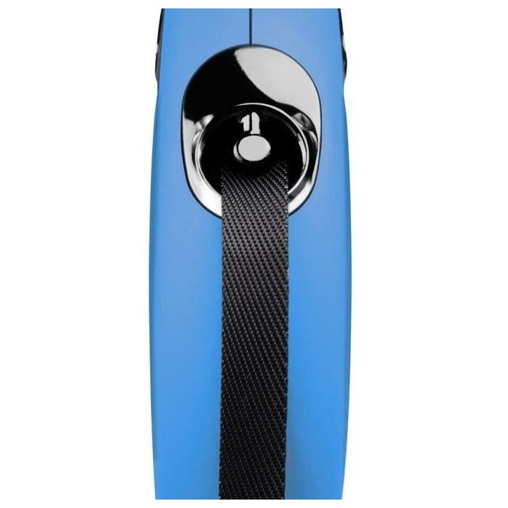 Laisse enrouleur FLEXI New CLASSIC - Taille M - 5m - Bleu pour chien jusqu'a 25kg Laisse enrouleur FLEXI New CLASSIC - Taille M - 5m - Bleu pour chien jusqu'a 25kg