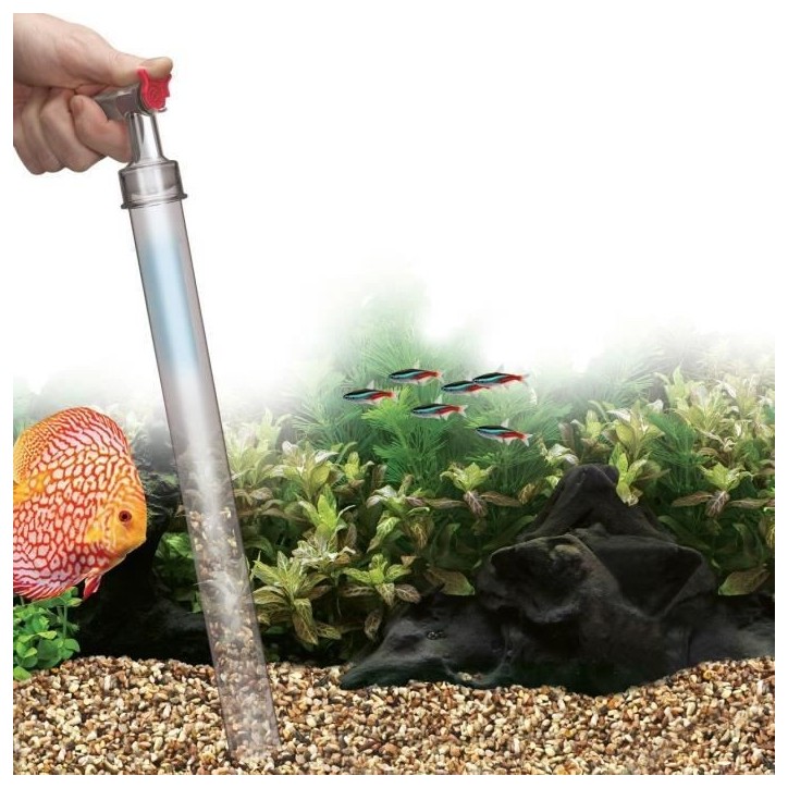 Kit de nettoyage de gravier d'aquarium - FLUVAL - FX - Compatible filtres extérieurs FX4 et FX6 (2eme génération)