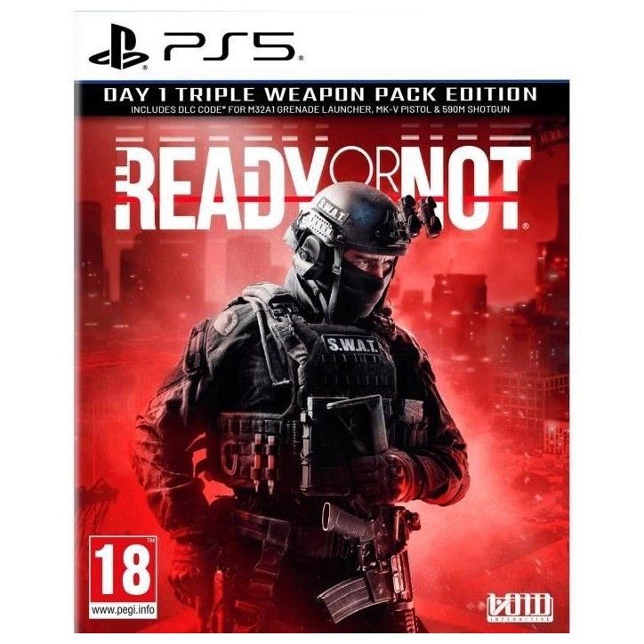 Ready or Not - Day One Edition - Jeu PS5 Ready or Not - Day One Edition - Jeu PS5