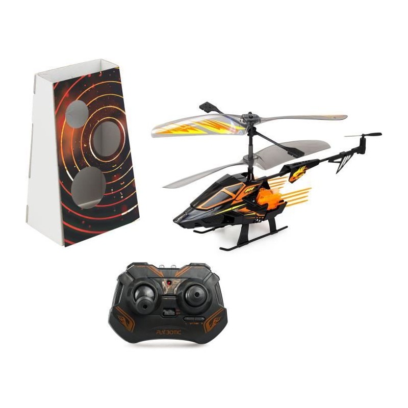 Hélicoptere Télécommandé - FLYBOTIC - Helico Hover Blast - 23 cm - Hélicoptere Télécommandé - FLYBOTIC - Helico Hover Blast - 23 cm -