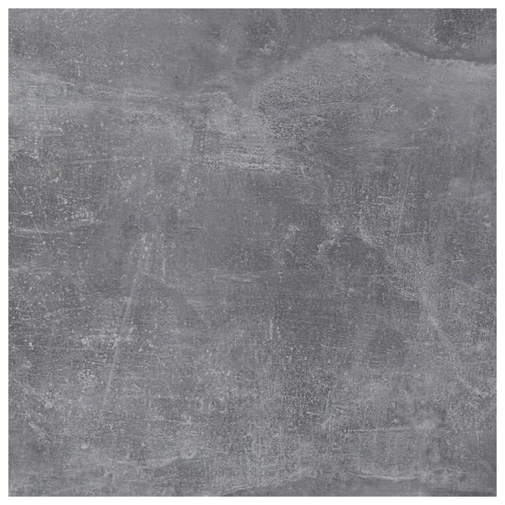 Table Basse - Bout de canapé - mélamine Gris Béton et Blanc L100 x H46,1 x P65 cm