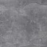 Table Basse - Bout de canapé - mélamine Gris Béton et Blanc L100 x
