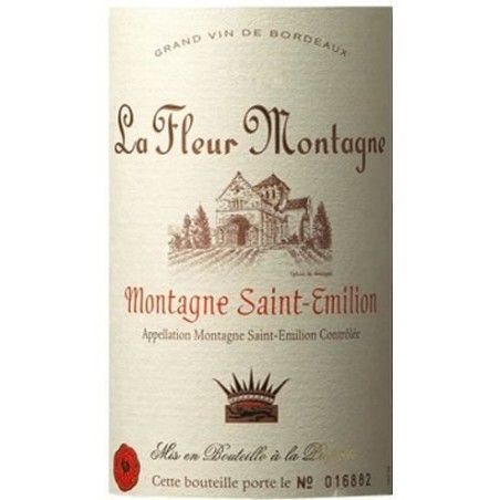 La Fleur Montagne 2022 Montagne Saint-Emilion - Vin rouge de Bordeaux