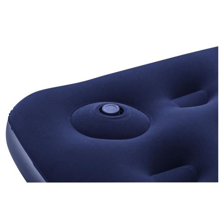 Matelas gonflable camping - BESTWAY - 1 place -185x76x22 cm avec pompe a pied intégrée