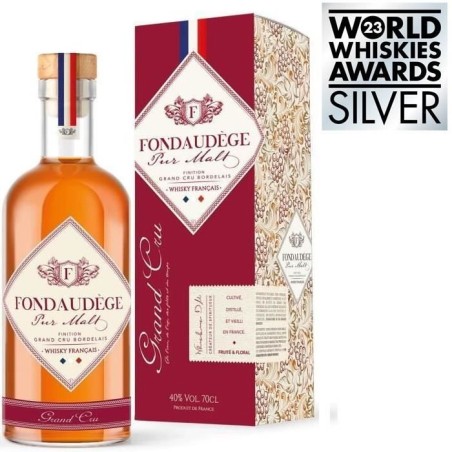 Fondaudege - Vieillissement Grand cru Bordelais - Whisky - 40,0% Vol.