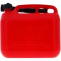 Jerrican 10L homologué carburants - PRECISION STEEL - L310 xl170 x H300mm - flexible diam : 19mm - L : 310mm - Diam goulot : 32