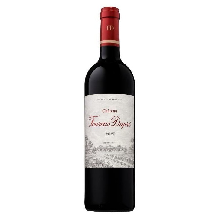 Château Fourcas Dupré 2020 Listrac-Médoc - Vin rouge de Bordeaux
