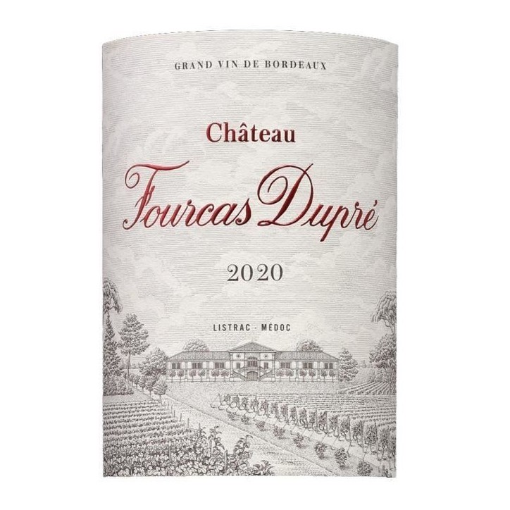 Château Fourcas Dupré 2020 Listrac-Médoc - Vin rouge de Bordeaux