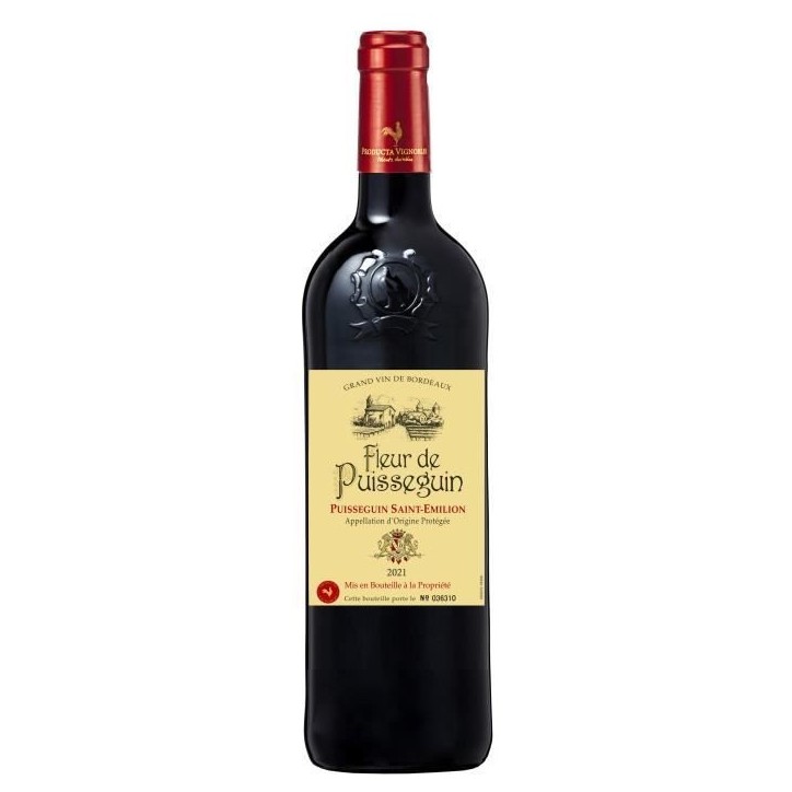 Fleur de Puisseguin 2021 Puisseguin Saint-Emilion - Bordeaux - 75 cl