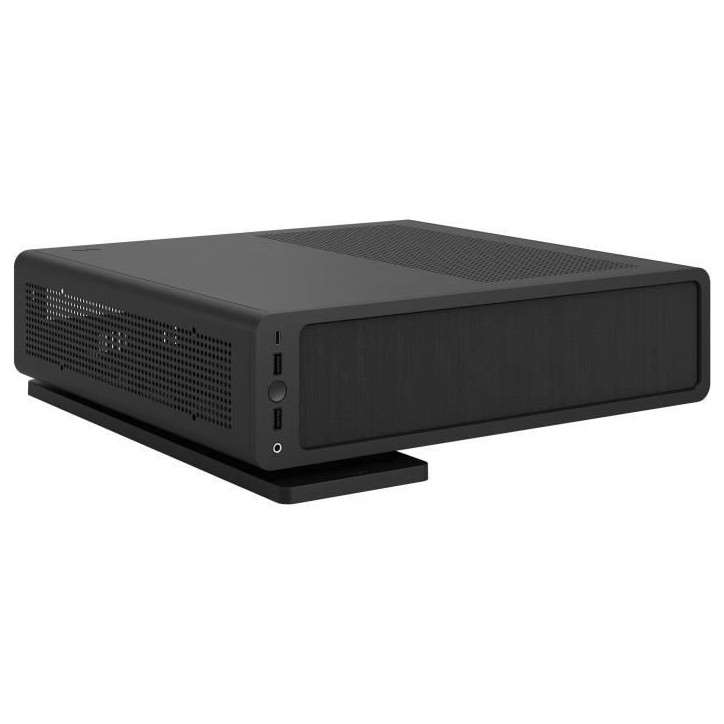 Boîtier Mini Tour - FRACTAL DESIGN - Ridge Black mITX - PCIe 4.0 - Noir