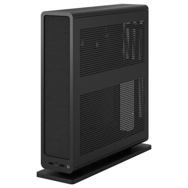 Boîtier Mini Tour - FRACTAL DESIGN - Ridge Black mITX - PCIe 4.0 - Noir