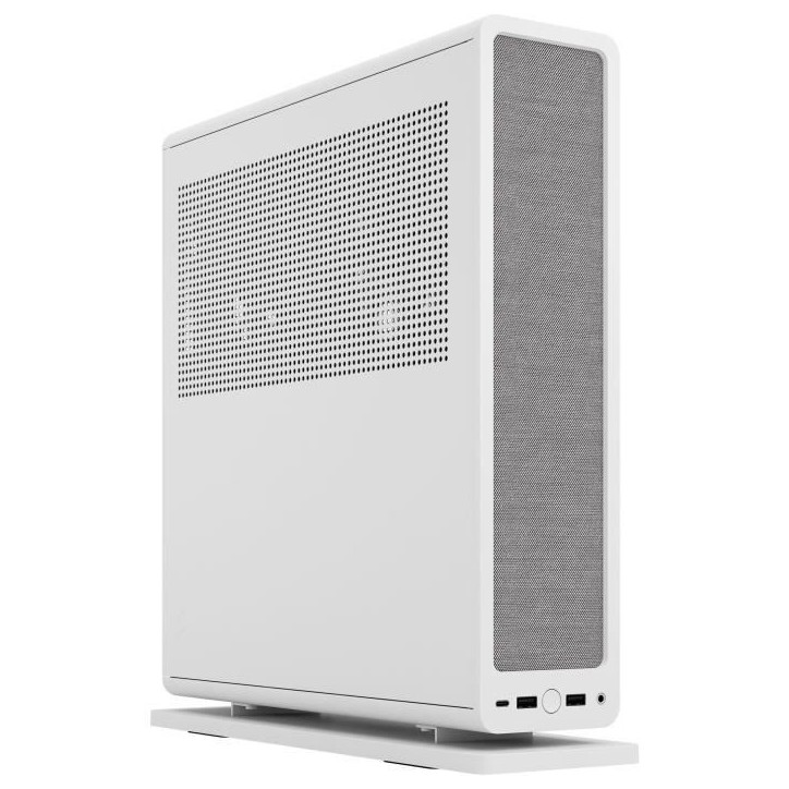 Boîtier Mini Tour - FRACTAL DESIGN - Ridge White mITX - PCIe 4.0 - Blanc Boîtier Mini Tour - FRACTAL DESIGN - Ridge White mITX - PCIe 4.0 - Blanc