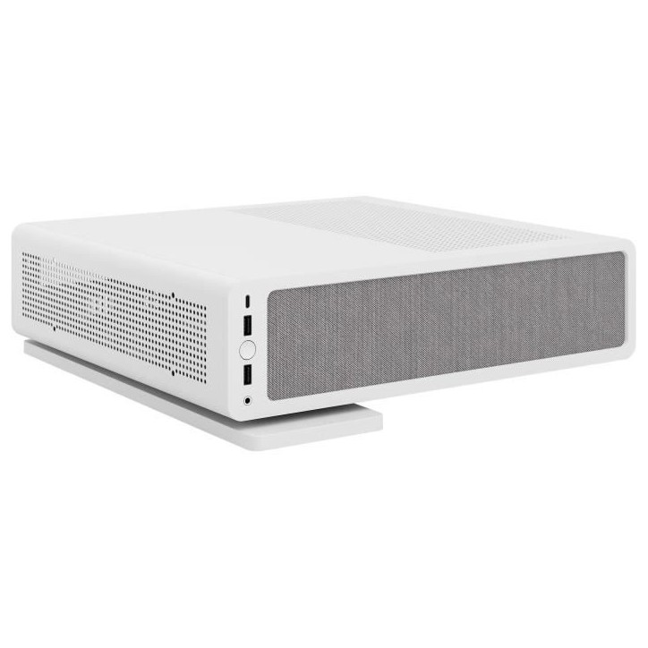 Boîtier Mini Tour - FRACTAL DESIGN - Ridge White mITX - PCIe 4.0 - Blanc Boîtier Mini Tour - FRACTAL DESIGN - Ridge White mITX - PCIe 4.0 - Blanc