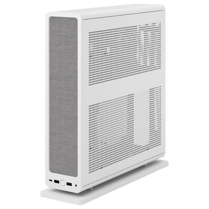 Boîtier Mini Tour - FRACTAL DESIGN - Ridge White mITX - PCIe 4.0 - Blanc Boîtier Mini Tour - FRACTAL DESIGN - Ridge White mITX - PCIe 4.0 - Blanc