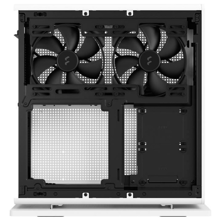 Boîtier Mini Tour - FRACTAL DESIGN - Ridge White mITX - PCIe 4.0 - Blanc Boîtier Mini Tour - FRACTAL DESIGN - Ridge White mITX - PCIe 4.0 - Blanc