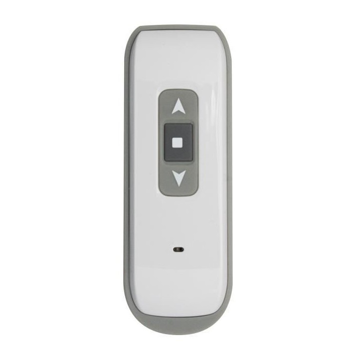 Volet roulant H140 x L120 cm en aluminium recoupable en largeur et hauteur - Manoeuvre électrique radio - Coloris Blanc - Volet roulant H140 x L120 cm en aluminium recoupable en largeur et hauteur - Manoeuvre électrique radio - Coloris Blanc -